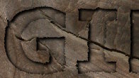 GIMP Engraved Text